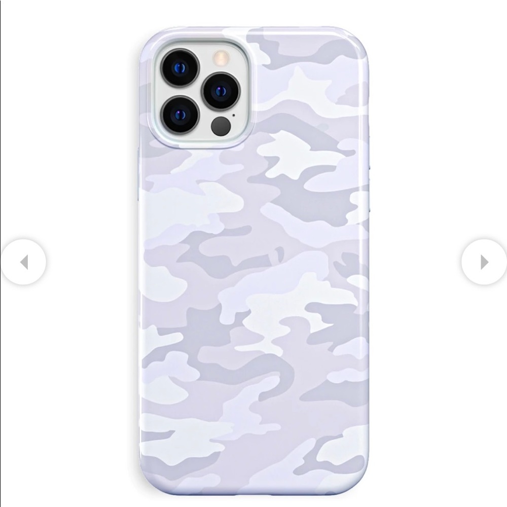Velvet Caviar WHITE CLOUDS CAMO IPHONE 12 PRO MAX CASE
